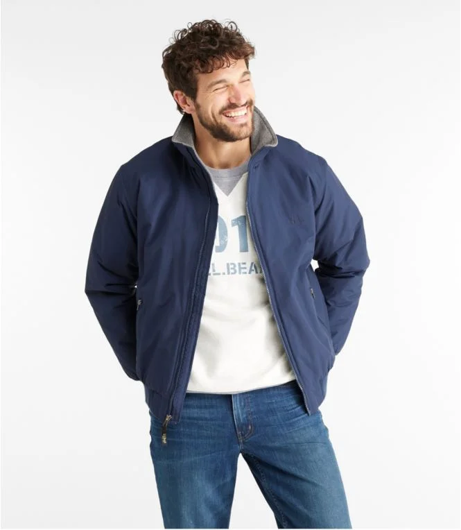 Men''s Warm-Up Jacket, Fleece Lined - Image 3