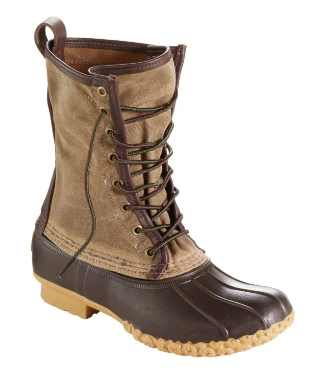 Men''s Waxed-Canvas Maine Hunting Shoes, 10"" - Image 7