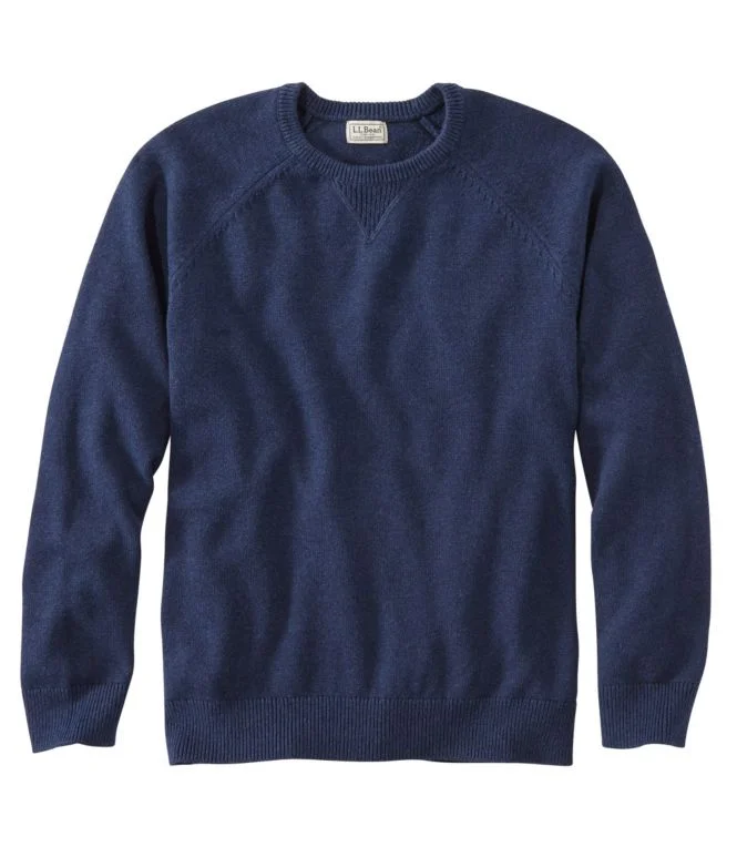 Men''s Wicked Soft Cotton/Cashmere Sweater, Crewneck - Image 9