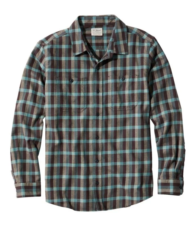 Men''s Wicked Soft Flannel Shirt, Slightly Fitted Untucked Fit - Image 13