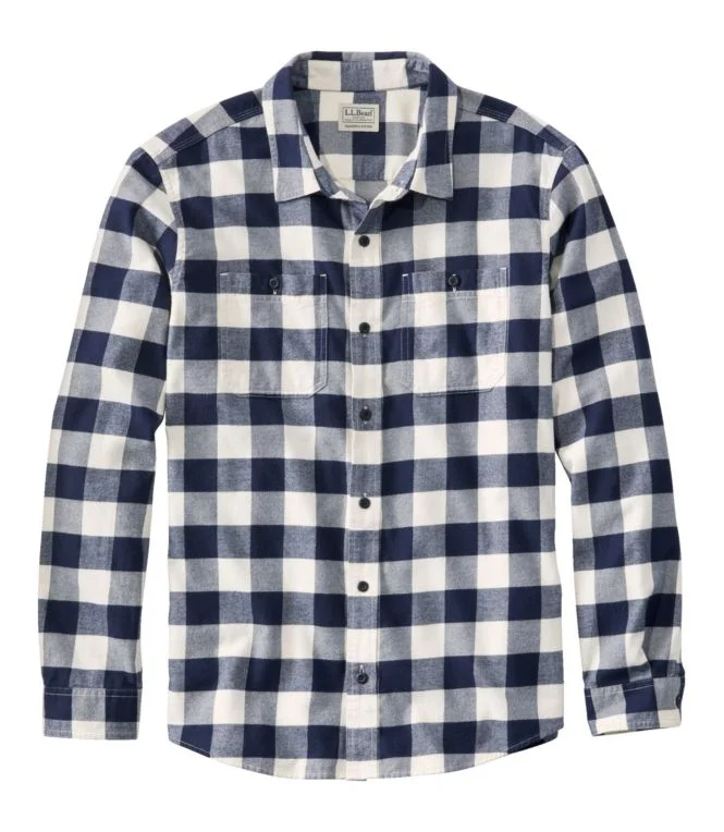 Alternative view of Men''s Wicked Soft Flannel Shirt, Slightly Fitted Untucked Fit