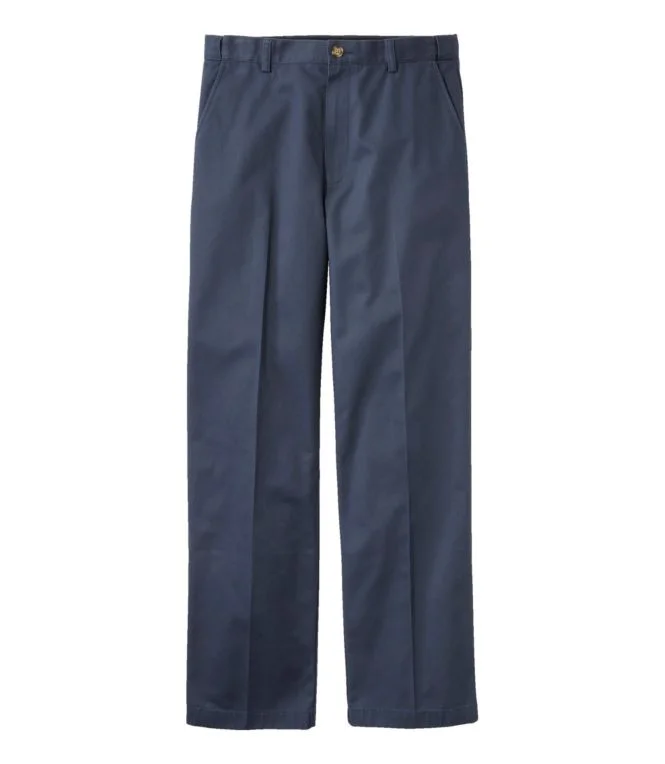 Men''s Wrinkle-Free Double L® Chinos, Natural Fit, Hidden Comfort, Plain Front