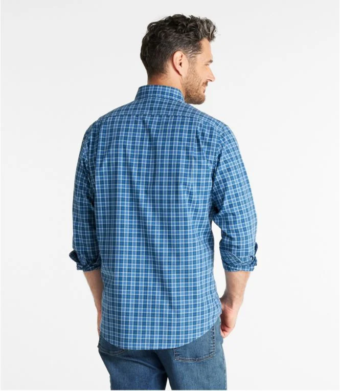 Men''s Wrinkle-Free Kennebunk Sport Shirt, Slightly Fitted Check - Image 4