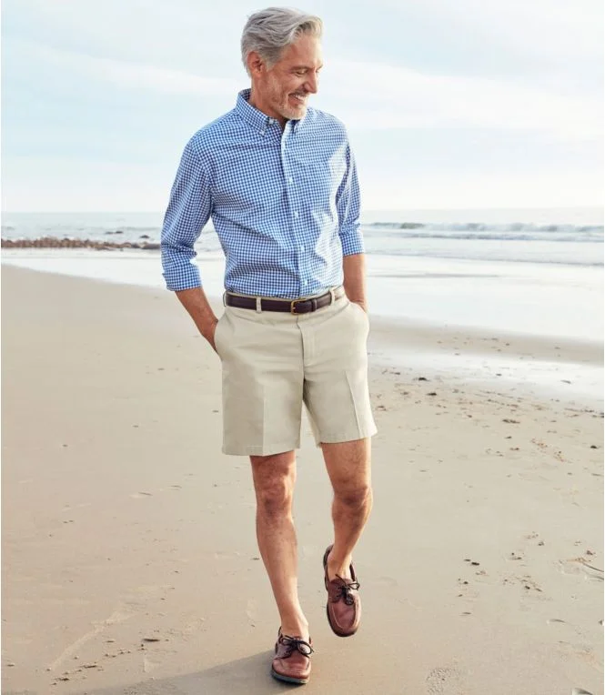 Men''s Wrinkle-Free Kennebunk Sport Shirt, Slightly Fitted Check - Image 7