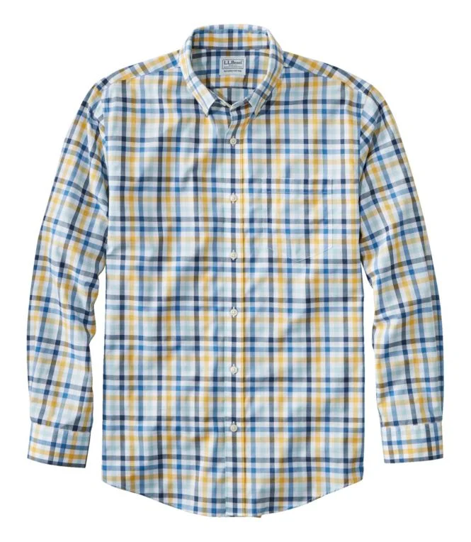 Men''s Wrinkle-Free Kennebunk Sport Shirt, Slightly Fitted Check - Image 9
