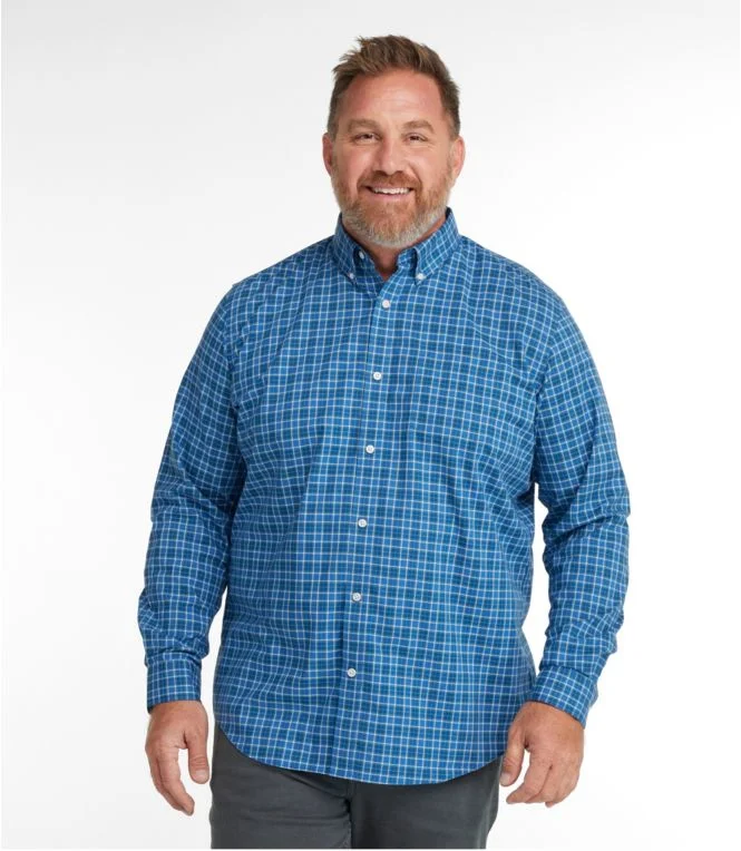 Men''s Wrinkle-Free Kennebunk Sport Shirt, Slightly Fitted Check - Image 5