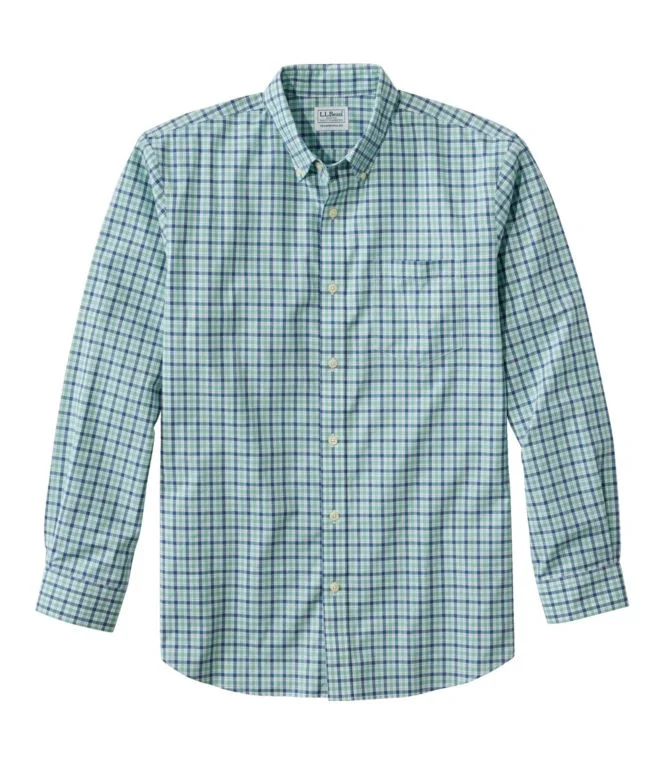 Men''s Wrinkle-Free Kennebunk Sport Shirt, Traditional Fit Check - Image 12
