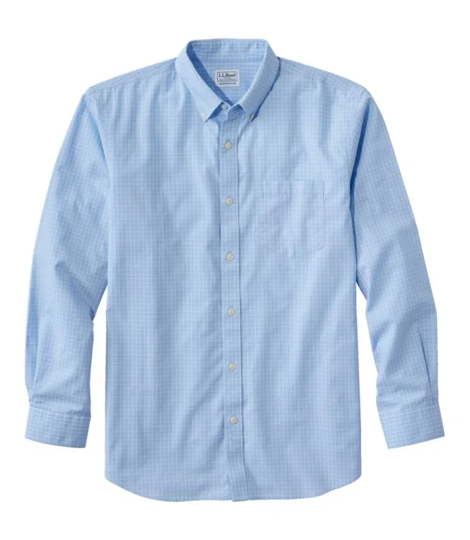Men''s Wrinkle-Free Kennebunk Sport Shirt, Traditional Fit Check - Image 11