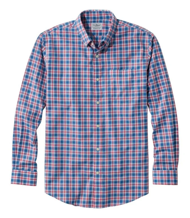 Men''s Wrinkle-Free Kennebunk Sport Shirt, Traditional Fit Check - Image 16