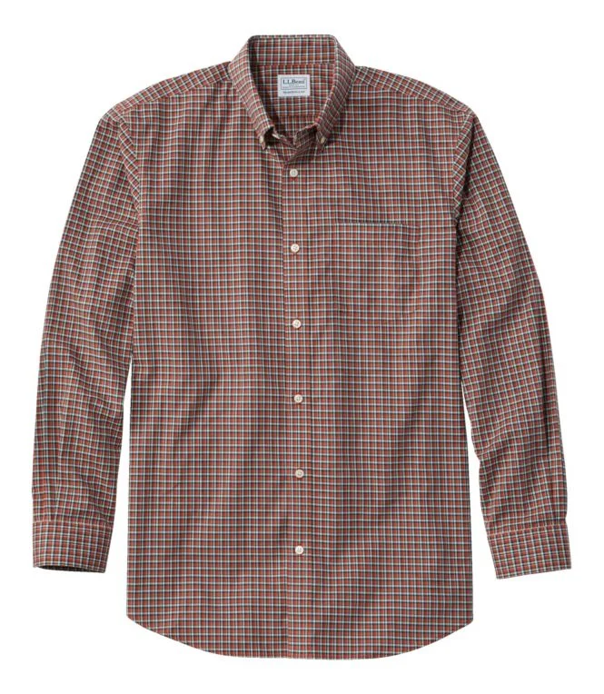 Men''s Wrinkle-Free Kennebunk Sport Shirt, Traditional Fit Check - Image 18