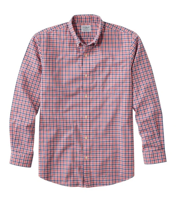 Men''s Wrinkle-Free Kennebunk Sport Shirt, Traditional Fit Check - Image 19
