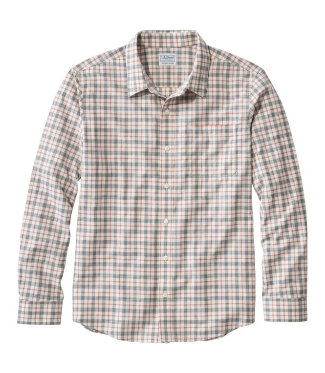 Men''s Wrinkle-Free Ultrasoft Brushed Cotton Shirt, Long-Sleeve, Slightly Fitted Untucked Fit - Image 11