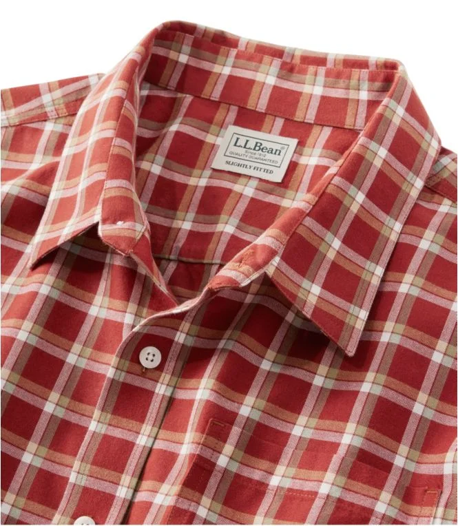 Men''s Wrinkle-Free Ultrasoft Brushed Cotton Shirt, Long-Sleeve, Slightly Fitted Untucked Fit - Image 7