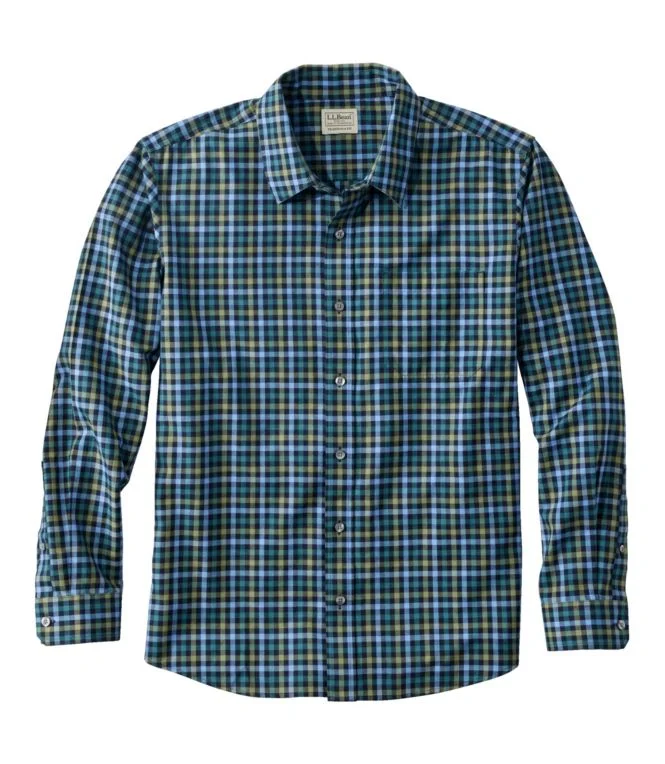 Men''s Wrinkle-Free Ultrasoft Brushed Cotton Shirt, Long-Sleeve, Traditional Untucked Fit - Image 12