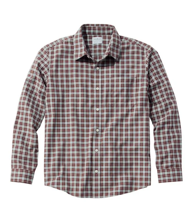 Men''s Wrinkle-Free Ultrasoft Brushed Cotton Shirt, Long-Sleeve, Traditional Untucked Fit - Image 15