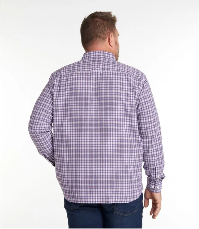 Men''s Wrinkle-Free Ultrasoft Brushed Cotton Shirt, Long-Sleeve, Traditional Untucked Fit - Image 6