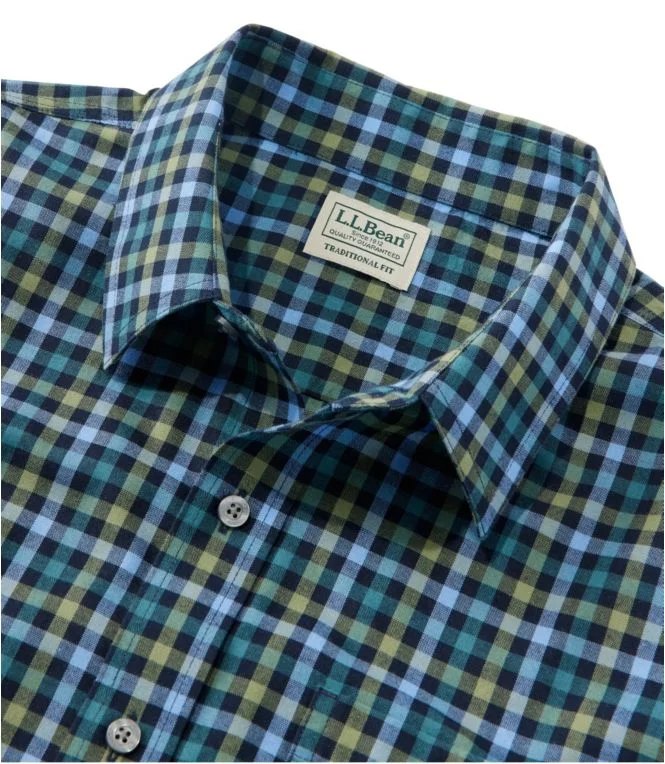 Men''s Wrinkle-Free Ultrasoft Brushed Cotton Shirt, Long-Sleeve, Traditional Untucked Fit - Image 7