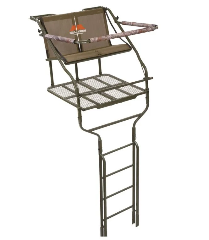 Alternative view of Millennium Double Ladder Treestand L220, 18''