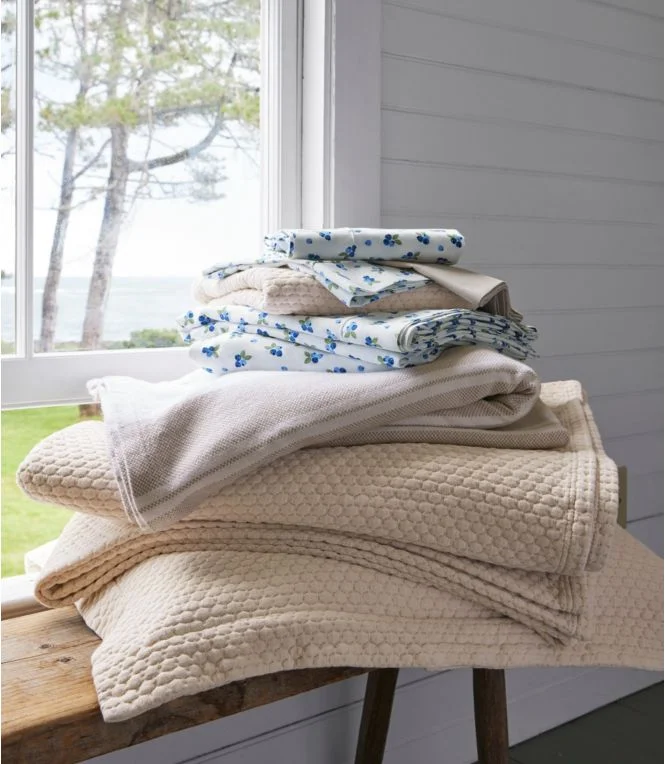 Organic Honeycomb Matelassé Coverlet - Image 6