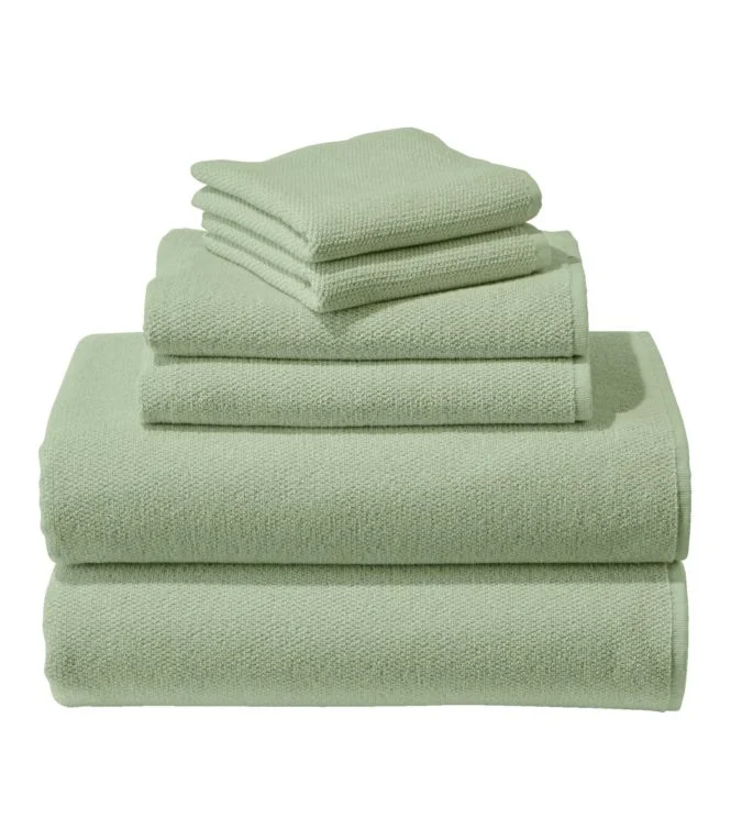 Organic Textured Cotton Towel Set