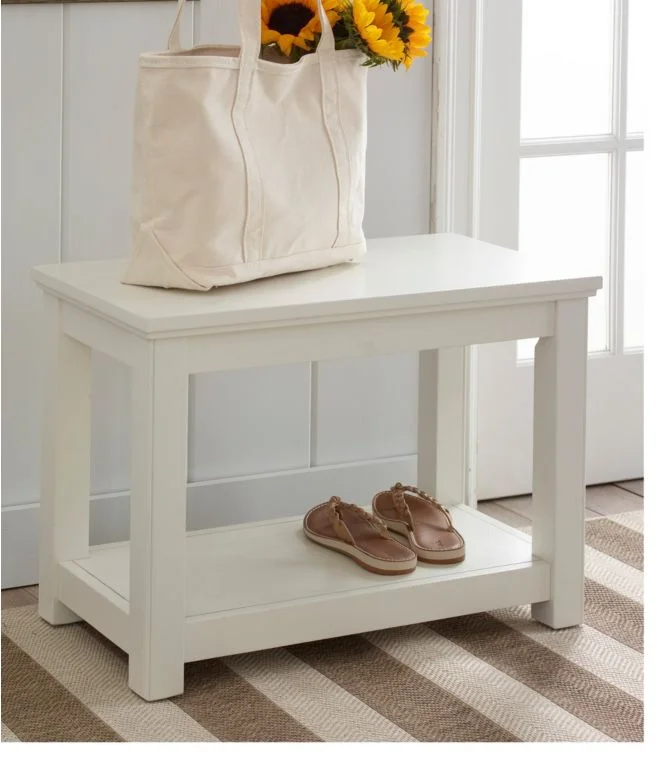 Painted Farmhouse Bench - Image 4