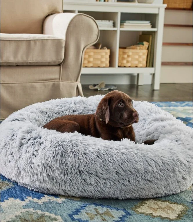 Plush Cuddler Dog Bed - Image 3
