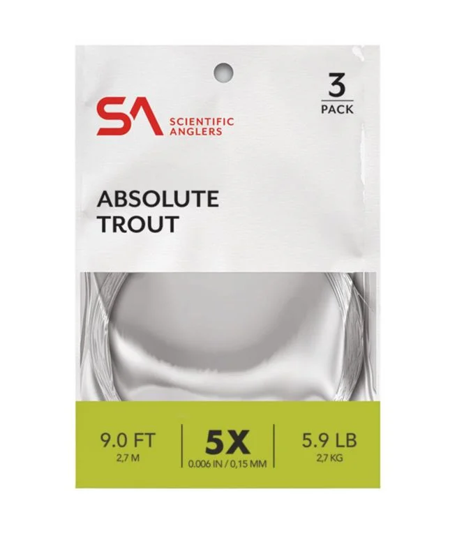 Alternative view of Scientific Anglers Absolute Trout Leaders