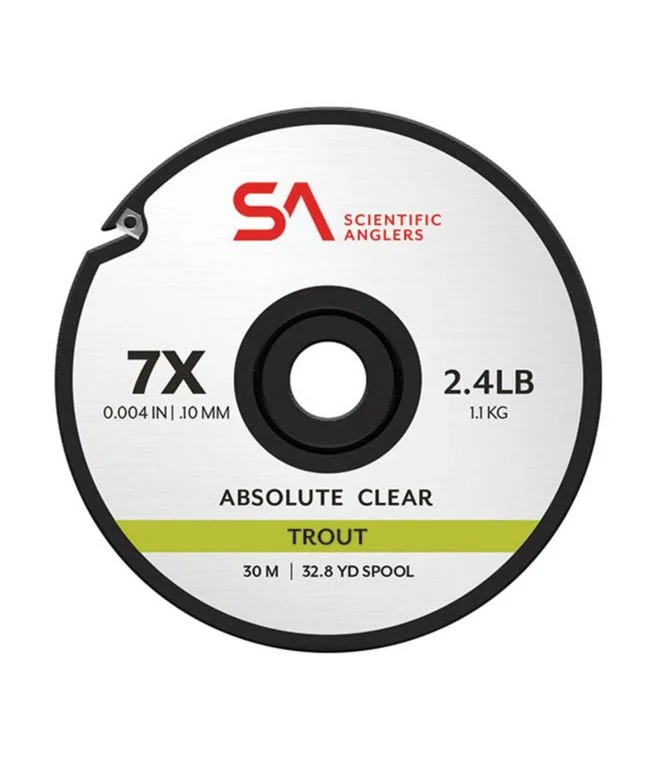 Alternative view of Scientific Anglers Absolute Trout Tippet, 0-7X