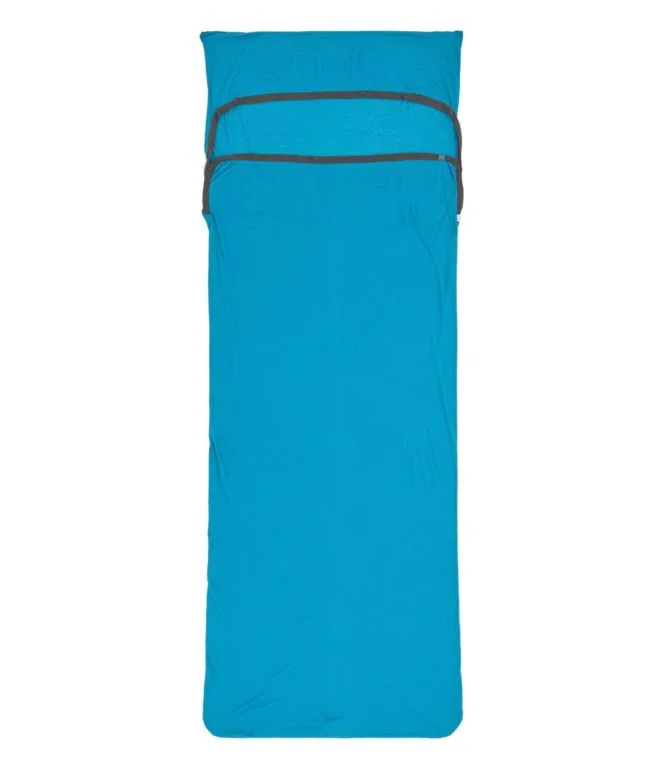 Alternative view of Sea To Summit Breeze Sleeping Bag Liner, Rectangular with Pillow Sleeve