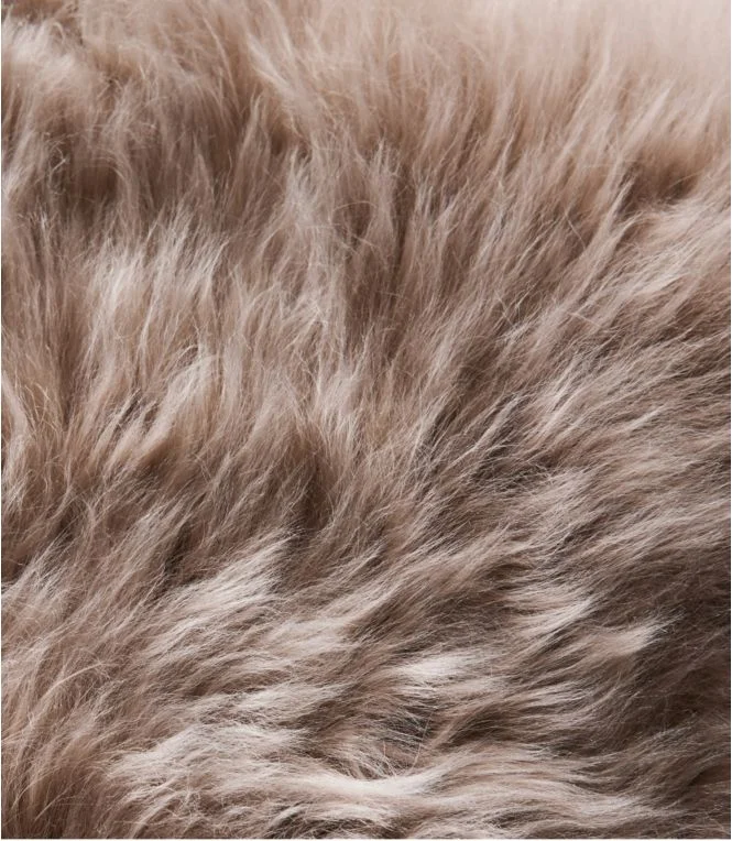 Sheepskin Throw Pillow, 14"" x 14"" - Image 3