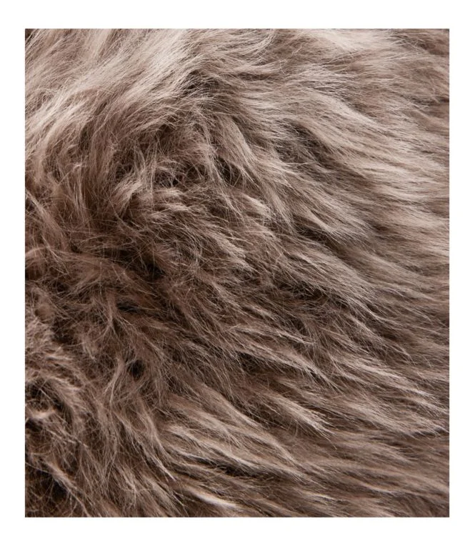 Sheepskin Throw Pillow, 20"" x 20"" - Image 3