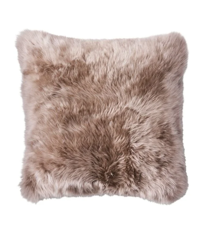Sheepskin Throw Pillow, 20"" x 20"" - Image 5