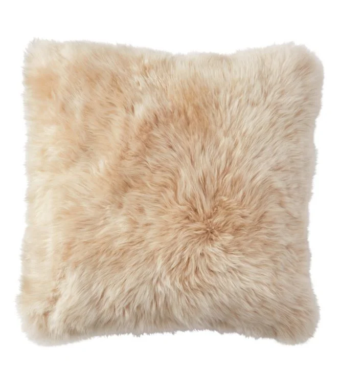 Sheepskin Throw Pillow, 20"" x 20"" - Image 6