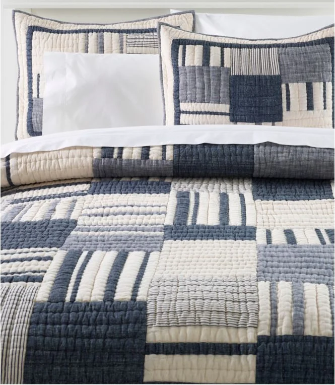 Alternative view of Striped Patchwork Quilt Collection