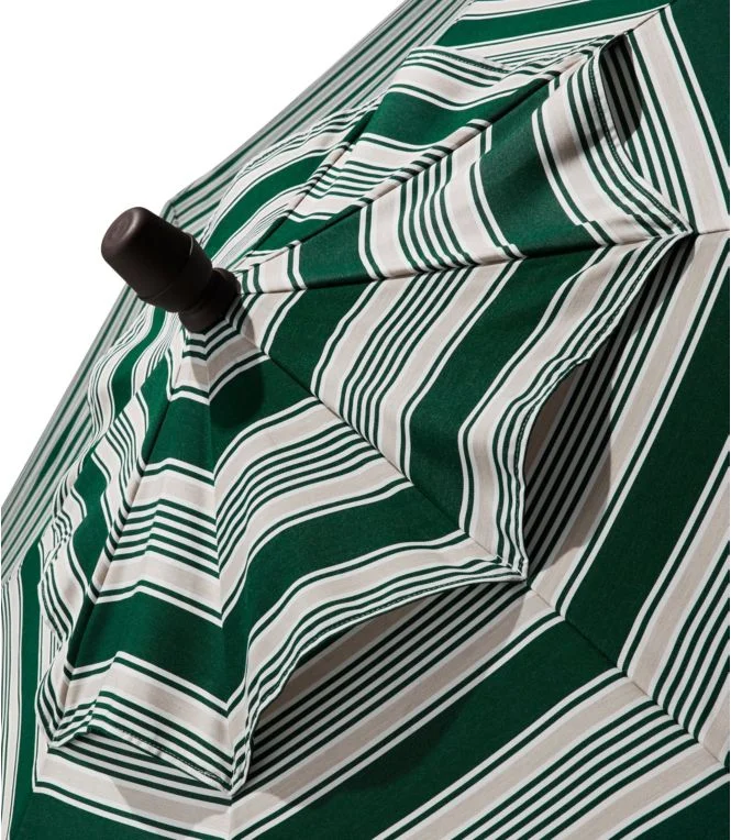 Sunbrella Market Umbrella, Aluminum Stripe - Image 5