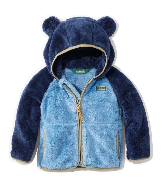 Toddlers'' L.L.Bean Hi-Pile Fleece Jacket, Colorblock - Image 10