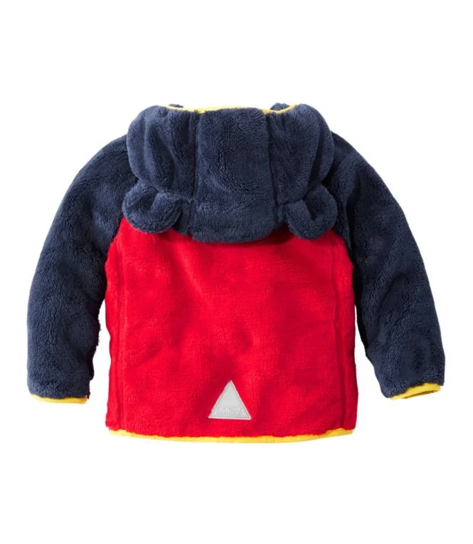 Toddlers'' L.L.Bean Hi-Pile Fleece Jacket, Colorblock - Image 8