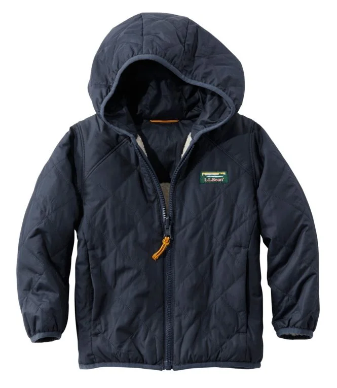 Toddlers'' Mountain Bound Reversible Hooded Jacket