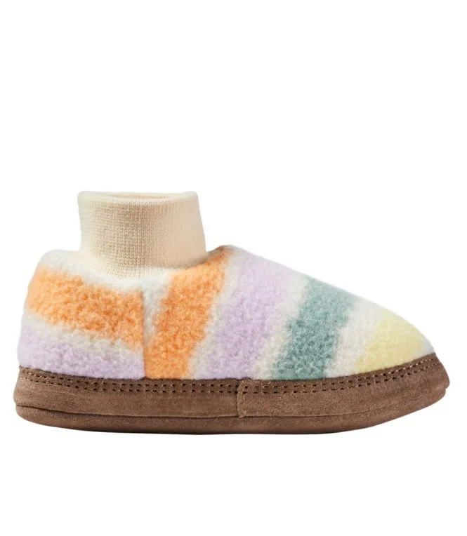 Toddlers'' Mountain Classic Fleece Slippers, Stripe