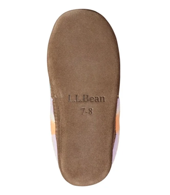 Toddlers'' Mountain Classic Fleece Slippers, Stripe - Image 6