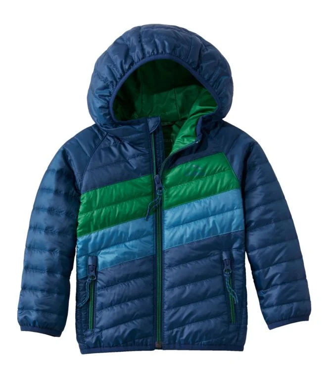 Alternative view of Toddlers'' PrimaLoft Hooded Jacket, Colorblock