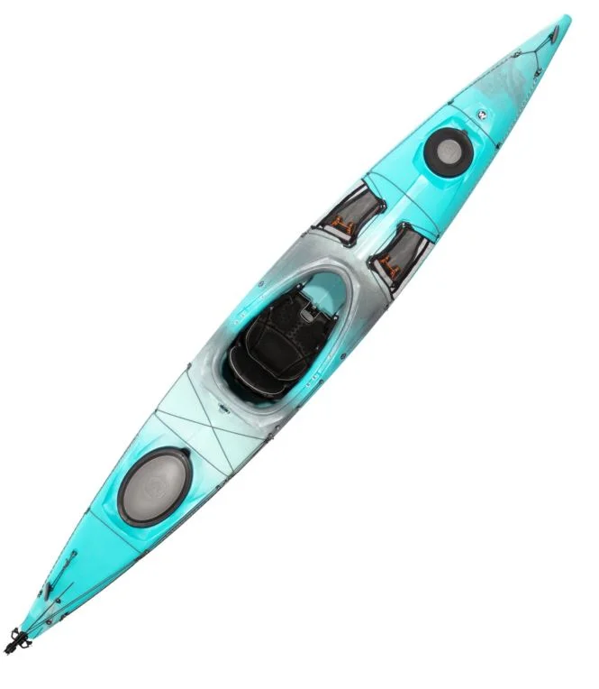 Alternative view of Tsunami 145 Kayak with Rudder by Wilderness Systems