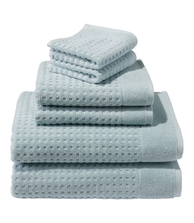 Alternative view of Waffle Cotton Towel Set
