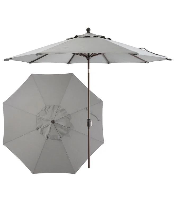 Weather-Resistant 9'' Market Umbrella, Push Button