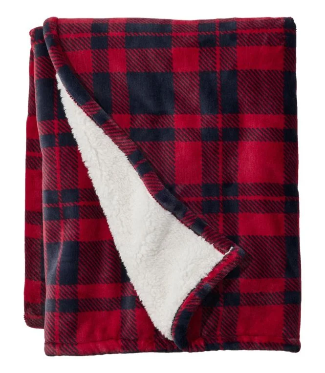 Wicked Plush Sherpa Throw, Plaid - Image 6
