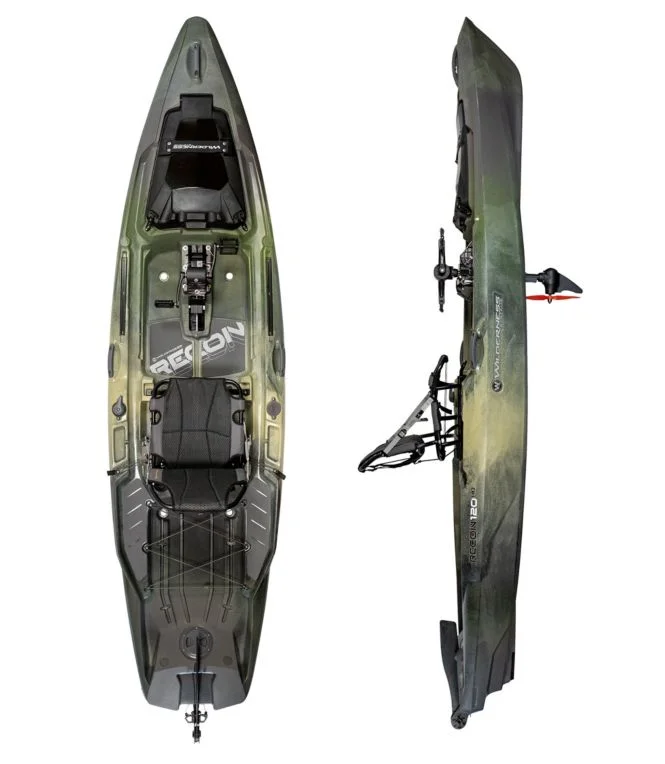 Alternative view of Wilderness Systems Recon 120 HD Pedal-Drive Fishing Kayak