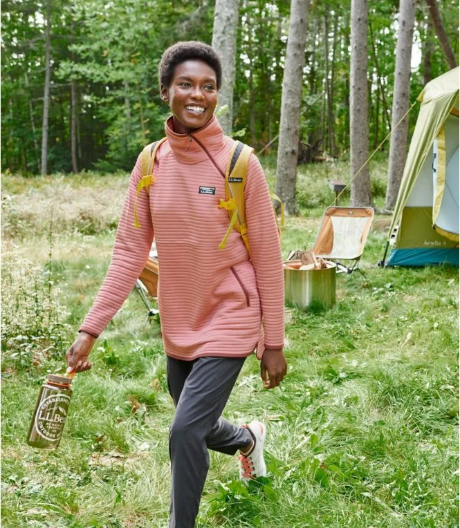 Women''s Airlight Knit Asymmetrical Quarter-Zip Tunic - Image 7