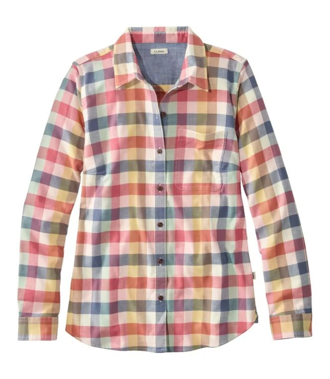 Women''s BeanFlex All-Season Flannel Shirt, Long-Sleeve
