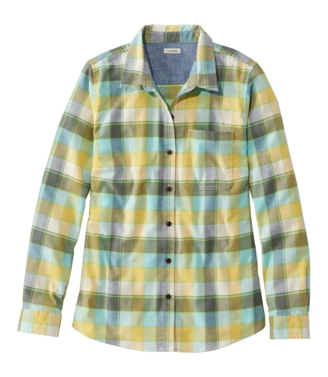 Women''s BeanFlex All-Season Flannel Shirt, Long-Sleeve - Image 6
