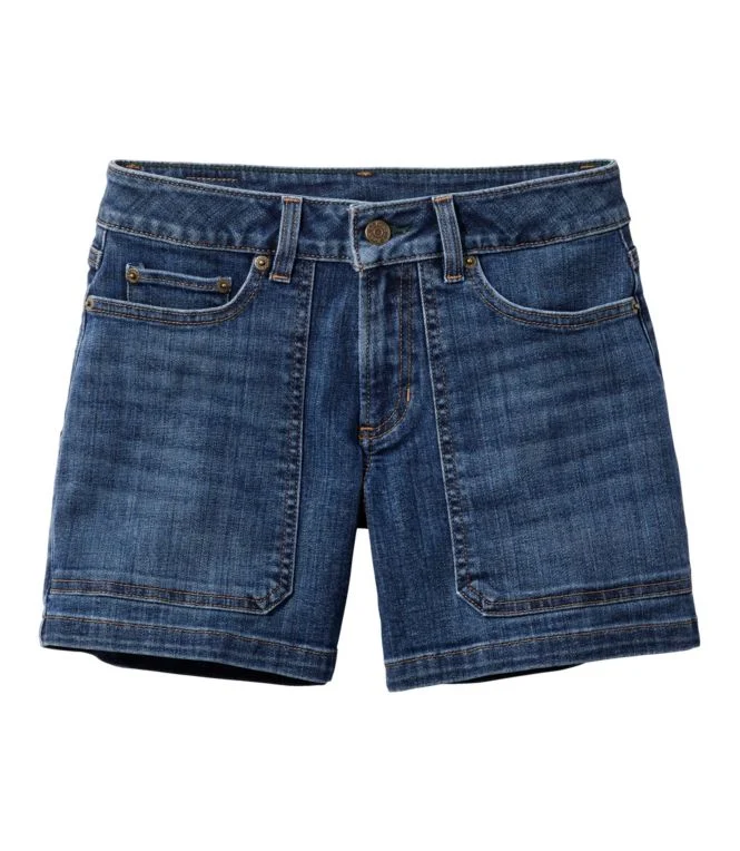 Women''s BeanFlex® Denim Short, Mid-Rise